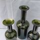 Set of 3 gulvase from october brauer for holmegaard