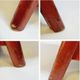 Old chinese barber hairdresser stool 19th xixth century in lacquered wood