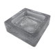 Empty crystal pocket Daum model Crater