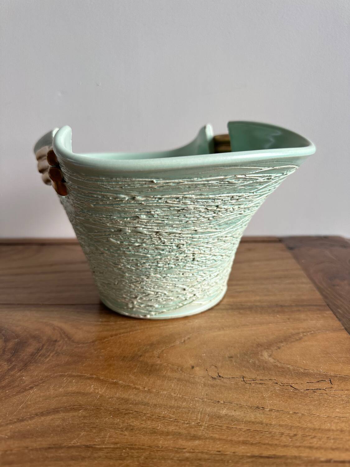 Art Deco vase signed Forah