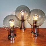 Trio de plafonniers Maxi Globe, RAAK Amsterdam, 1960