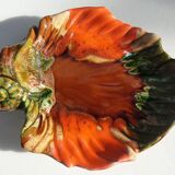 Jacques Prévert soap dish "snail and its autumn leaf"