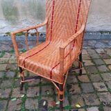 Rattan armchair from the 1920s