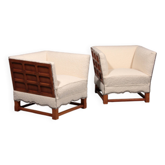 The spanish arm chairs from Elias Barup for Gärsnäs Sweden 1930