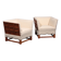 The spanish arm chairs from Elias Barup for Gärsnäs Sweden 1930