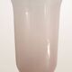 Pink opaline pedestal vase