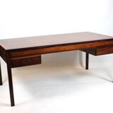 Bureau en bois de rose des années 1960