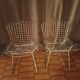Pair of Harry Bertoia chairs, first edition 1950 Knoll