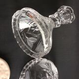 Set of 2 crystal candlesticks