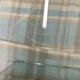 Curved glass design coffee table