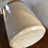 40s varnished sandstone canister