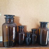 Pots pharmacie lot de 5