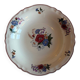 Plat creux en faïence de Sarreguemines, décor Agreste, années 1950