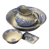 Ensemble de toilette terre de fer Hamage-Nord modèle Jardinière