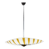 Parasol ceiling lamp in the Brussels style, Napako Czechoslovakia 1960s.