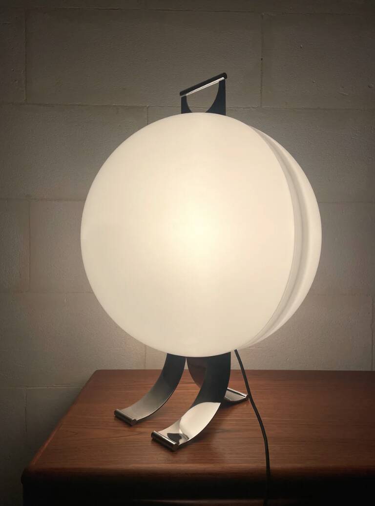 Table lamp Model Sfera by Cuccuru Beni for ECOLIGHT, Italy ⎜ years