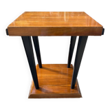 Side table, art, decoration on casters
