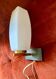 Glass and brass wall light 1960