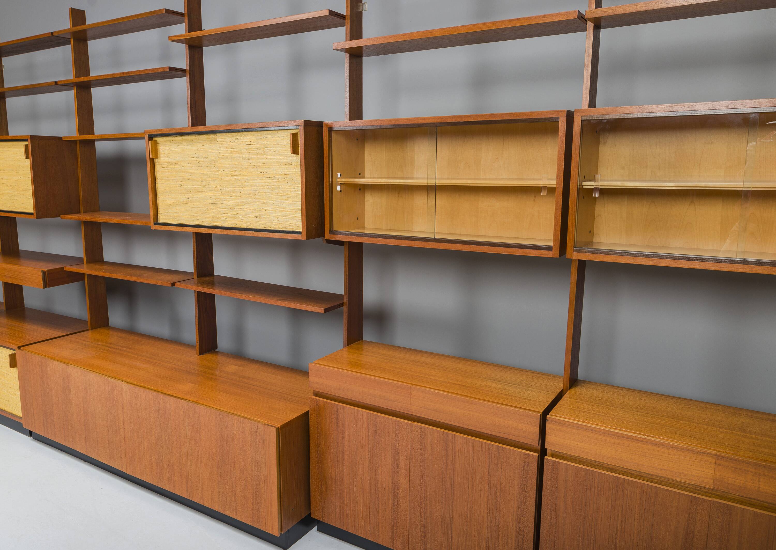 Mid-Century Shelf System by Dieter Wäckerlin for Behr, 1955