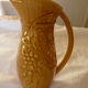 Pitcher ceramic decanter slurry sarreguemines 1/2l
