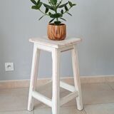 Vintage shabby stool 70s