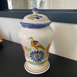 Large apothecary pot Henriot Quimper