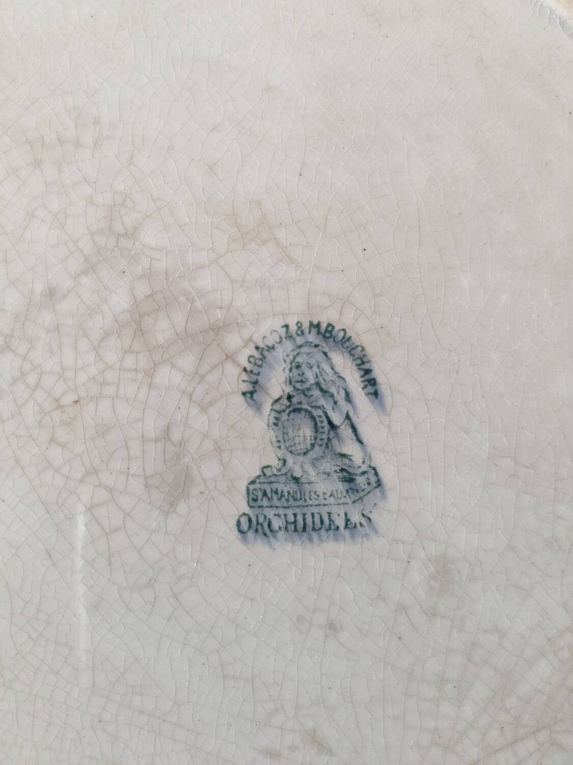 Saint Amand Orchids serving dish