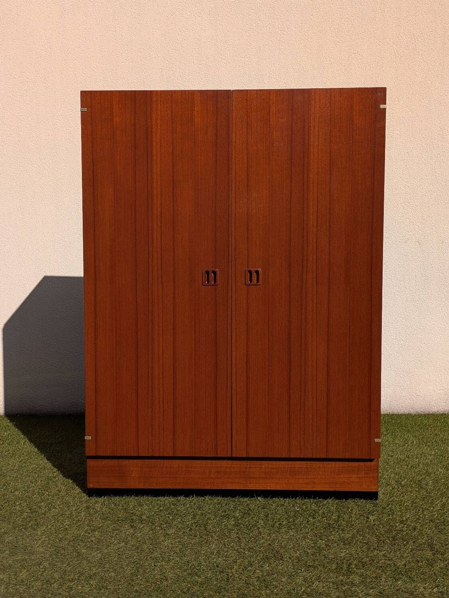 Armoire/Buffet Scandinave compacte vintage en teck, 1960