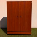 Armoire/Buffet Scandinave compacte vintage en teck, 1960