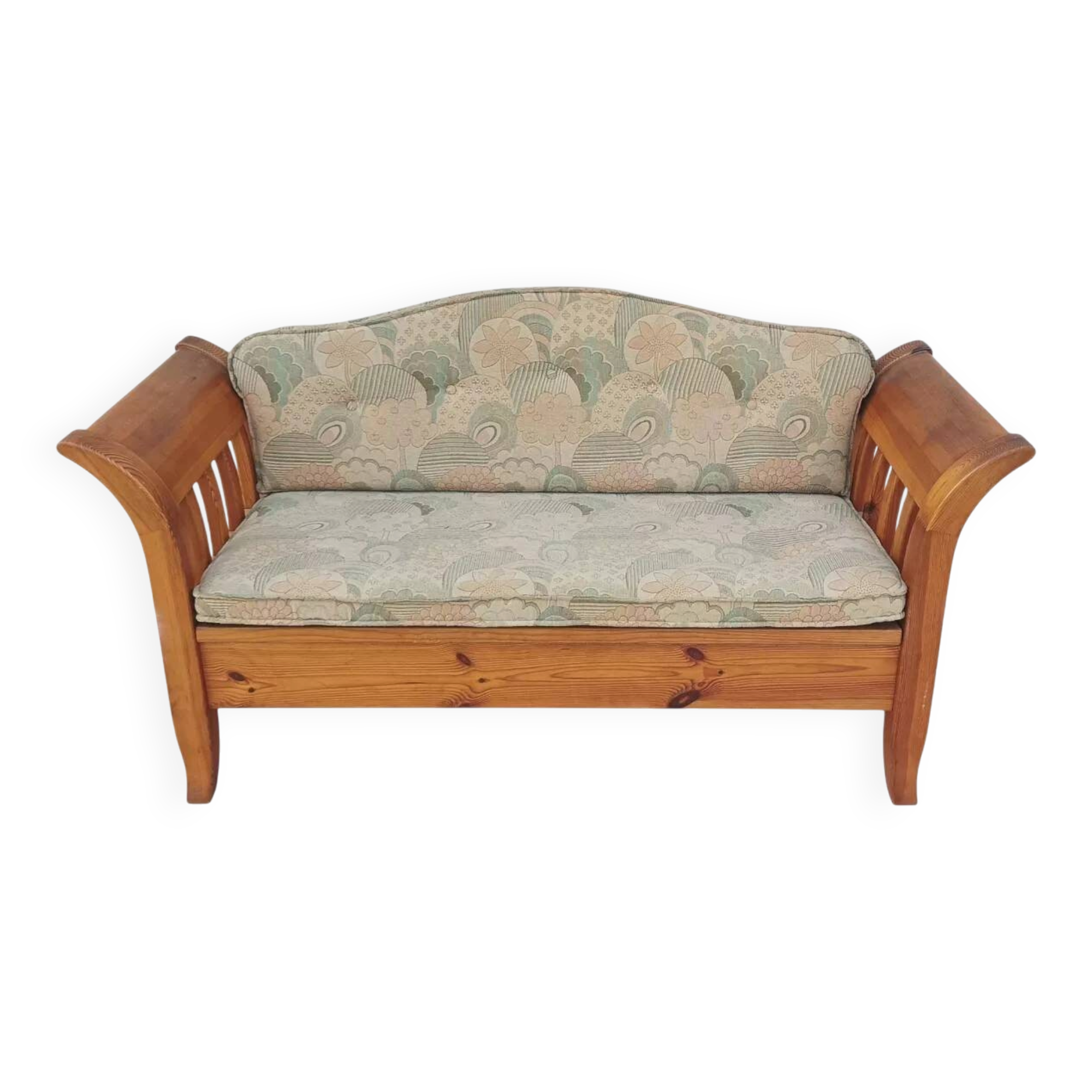Vintage pine bench