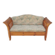 Vintage pine bench