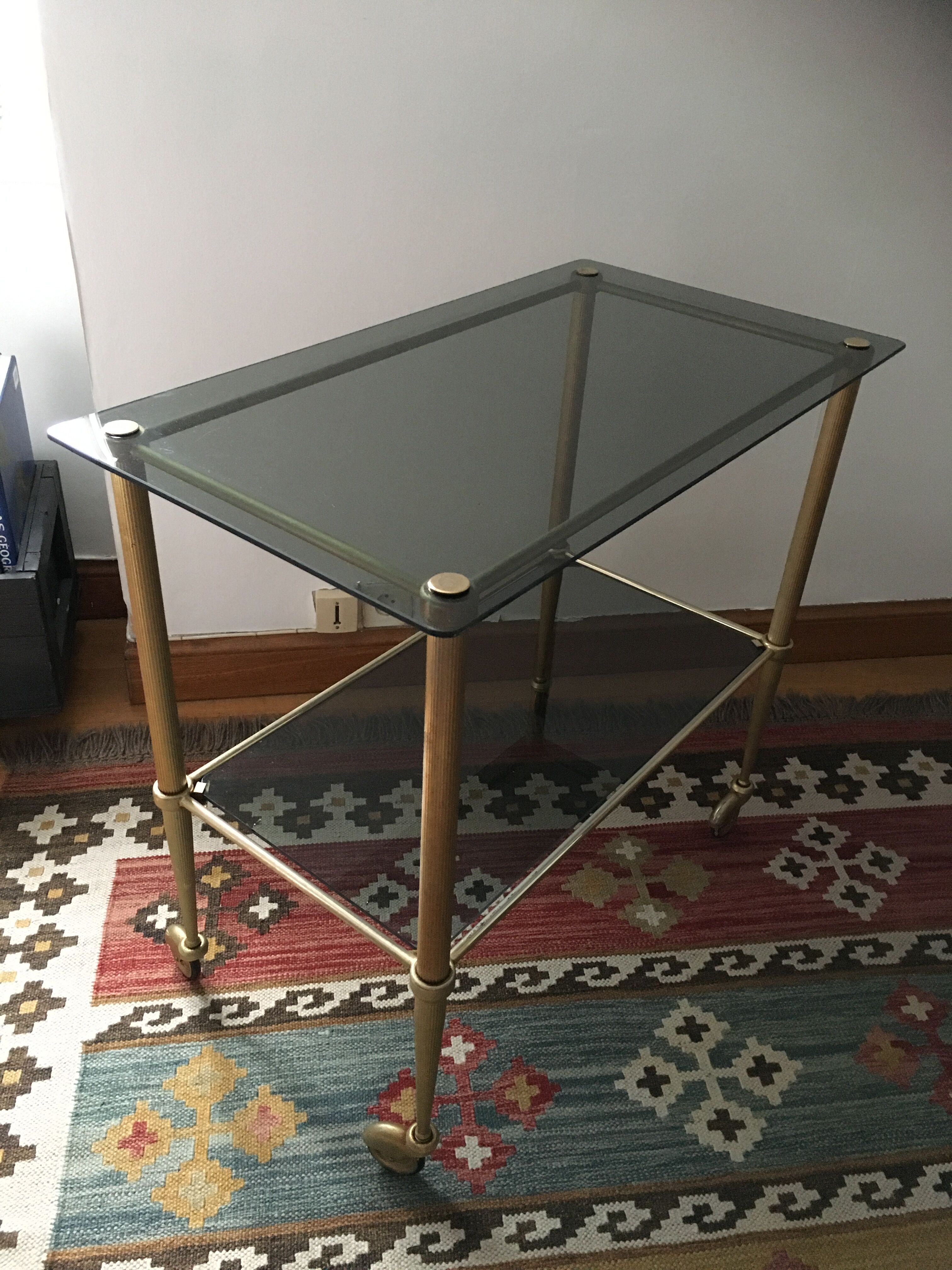 Desserte roulante vintage 60