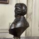 Bronze bust of Admiral Hucos, signed Dubray 1854