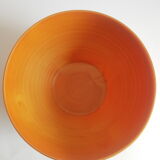 Vintage 70s Volcan brown opaline salad bowl