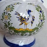 Vase form baluster earthenware of art Angoulême