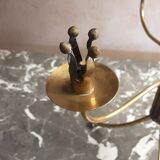 Brass chandelier - crowns - year 50