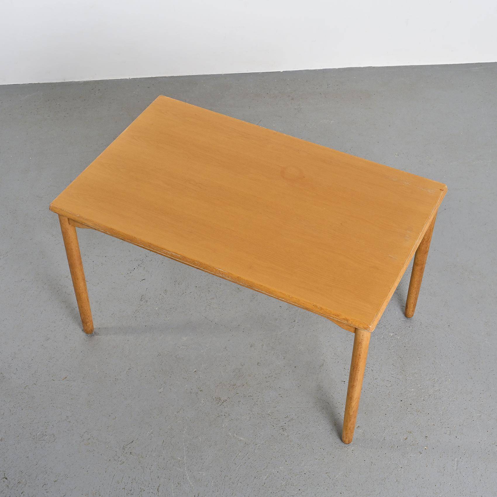 Dining table by Isamu Kenmochi, Tendo Japan 1984