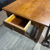 Oak farmhouse table