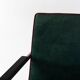 1930 cantilever armchair, upholstered green