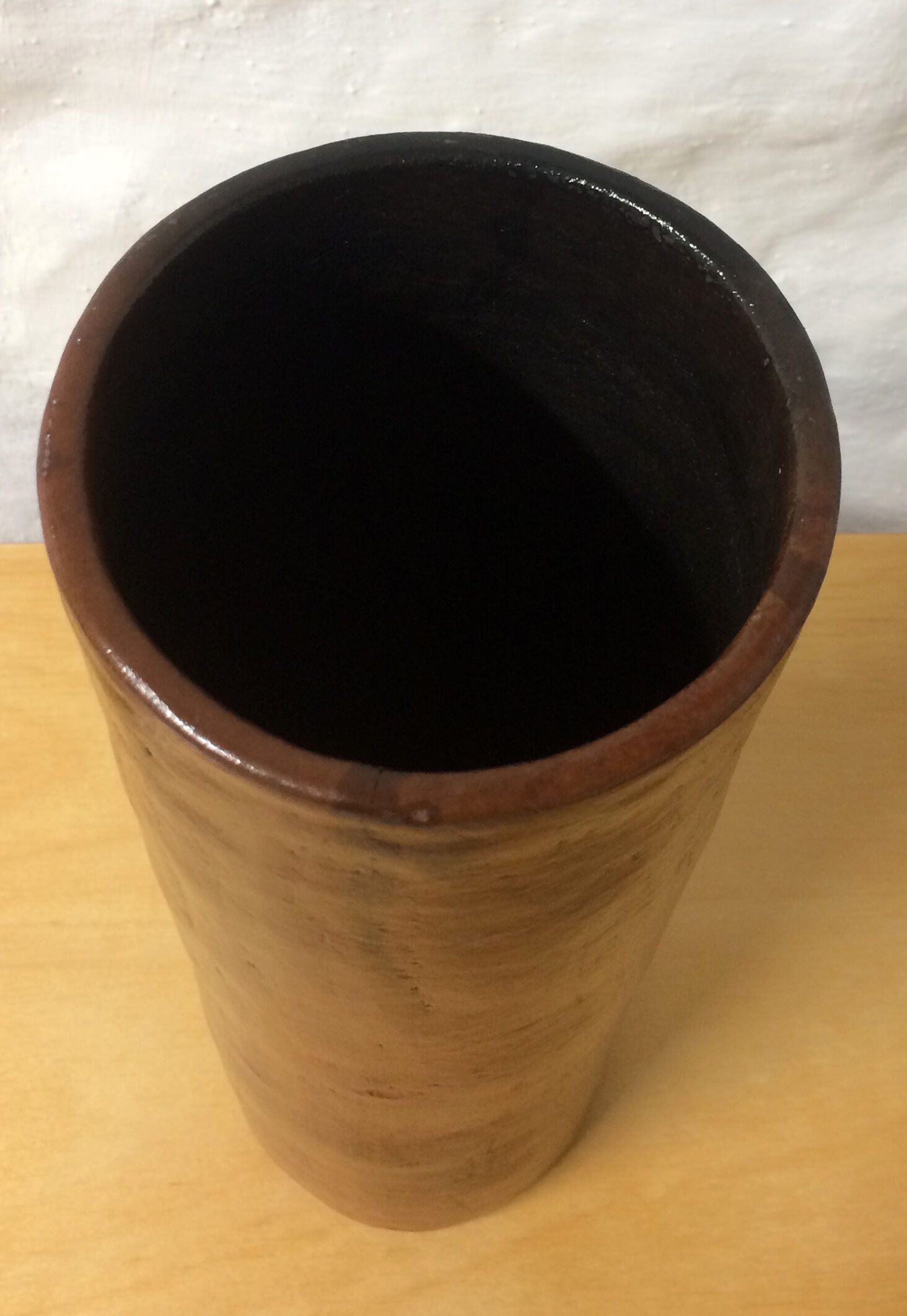 Large sandstone vase