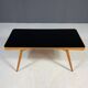 Mid-Century Coffee Table by Interiér Praha with Opaxite Glass Top, 1960s