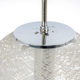 1 out of 10 Limburg Chrome with glass ball pendant, Germany, 1970s