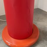 80s pop red floor lamp