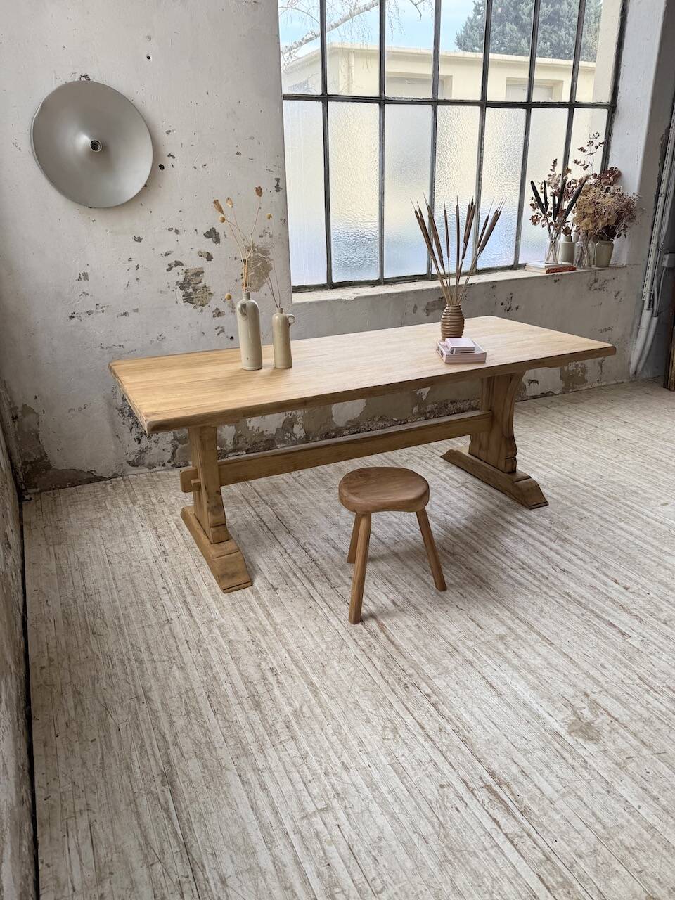 Beech monastery table 2m