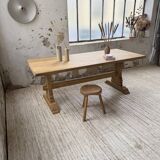 2m beech monastery table