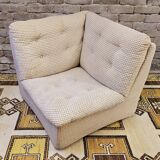 Vintage 1970s corner armchair