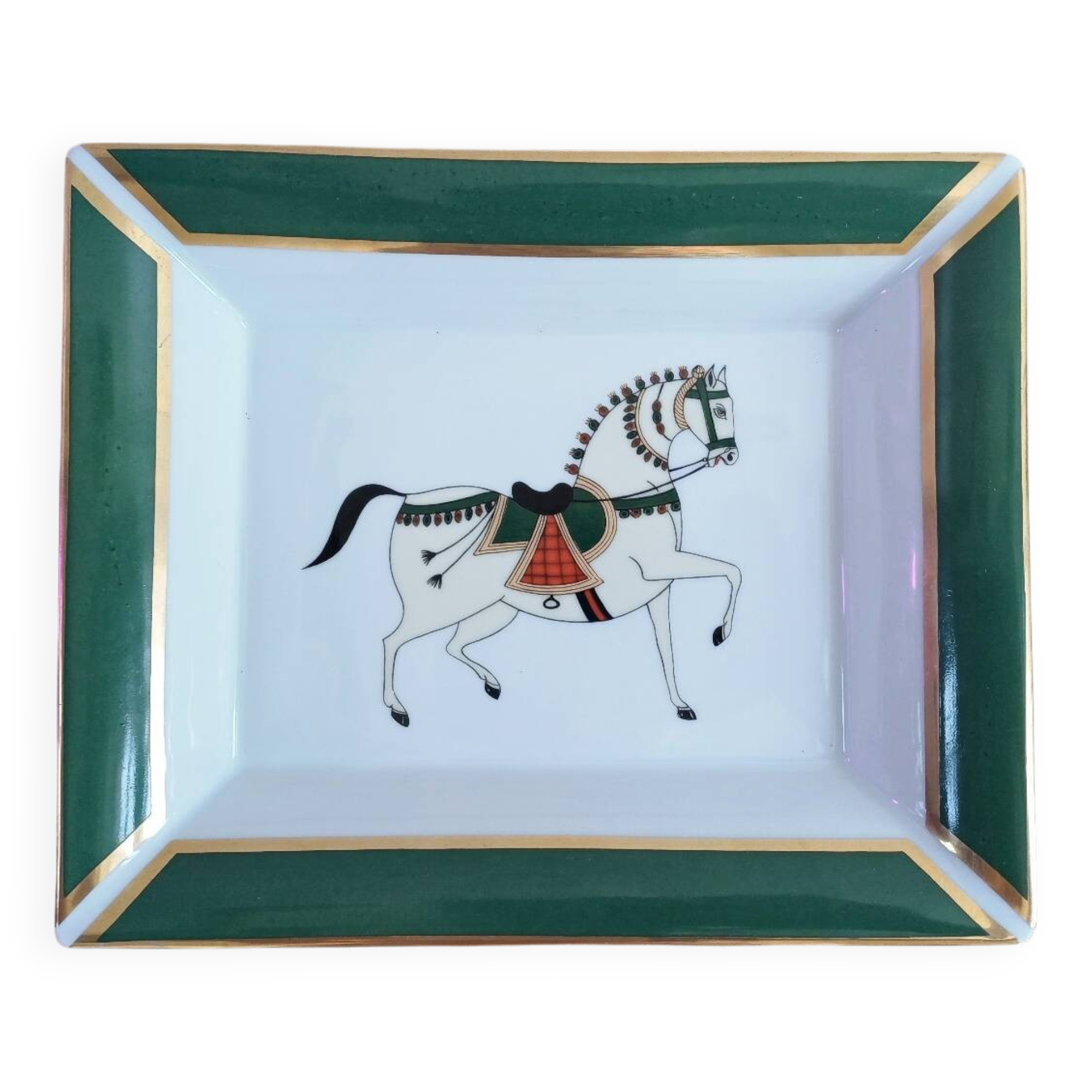 Philippe Deshoulières Limoges Ashtray / Trinket Dish – “Sophie d’E”