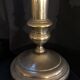 Bronze torch candle holder early 20th century
