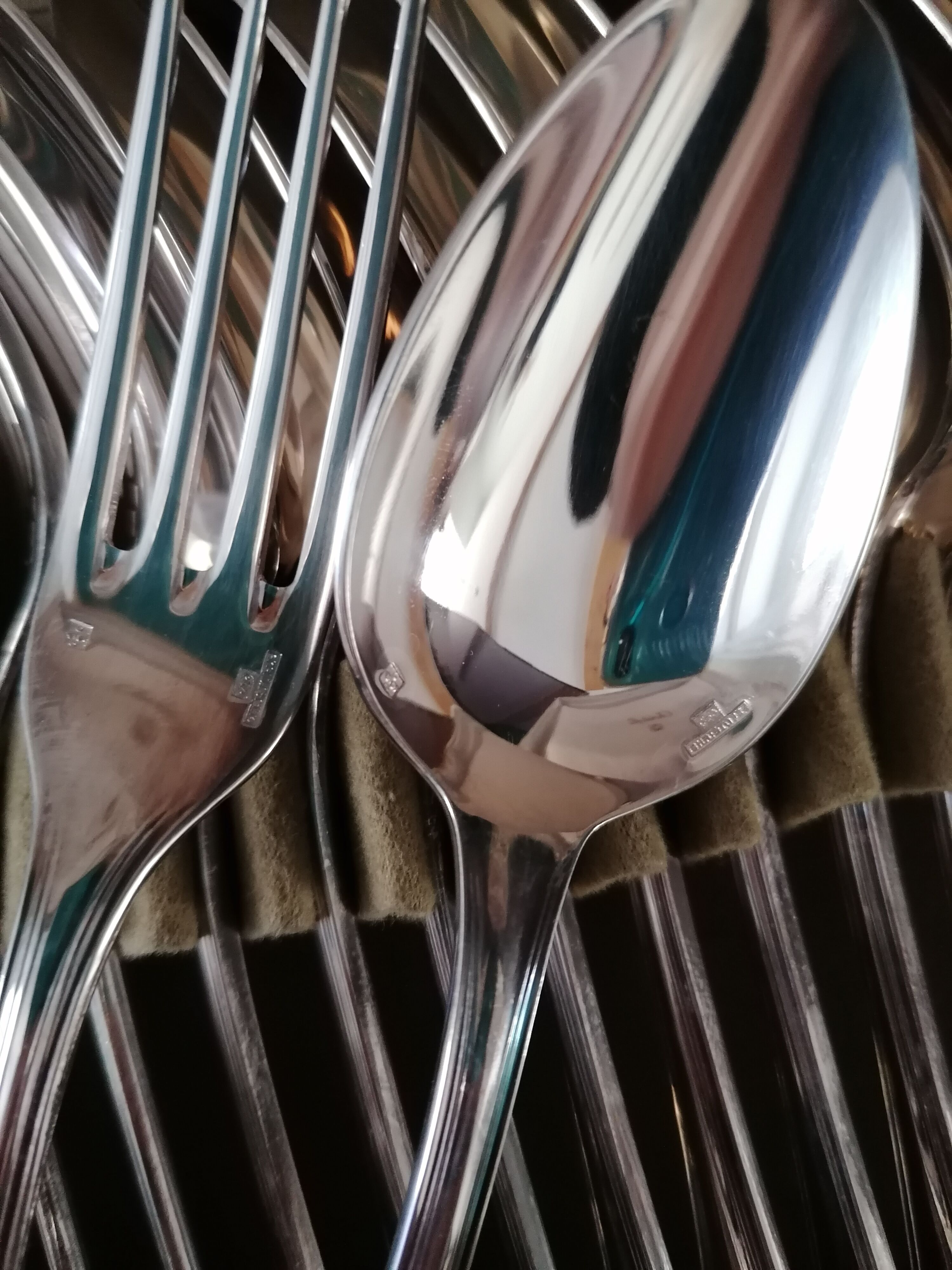 Christofle 12 spoons & 12 forks