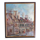 Oil on canvas - Village in France - Philippe Leroy